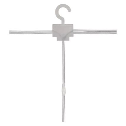 Lauko LED girlianda, 240 LED, 8 funkcijų, 6,7 m, IP44, šiltai balta