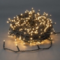 Lauko LED kalėdinė girlianda 720 LED / 7 funkcijų 57 m IP44 šiltai balta