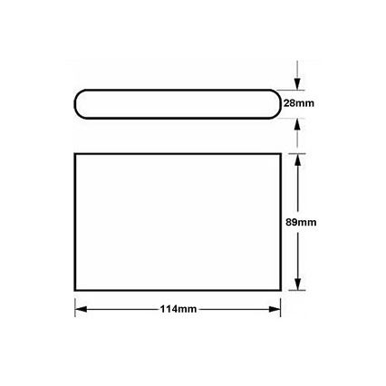 Lauko LED sieninis šviestuvas  FLOW 2xLED/3W/230V IP54 juodas