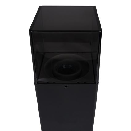 Lauko lempa 1xE27/40W/230V IP44 50 cm juoda/dūminė