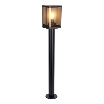 Lauko lempa 1xE27/60W/230V IP44 juoda/dūminė ruda