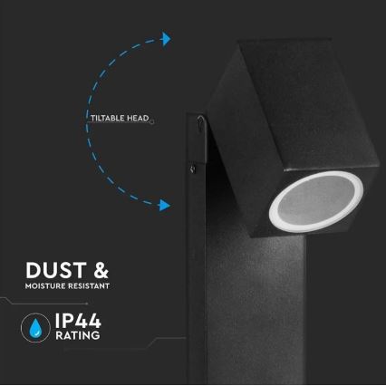 Lauko lempa 1xGU10/35W/230V IP44