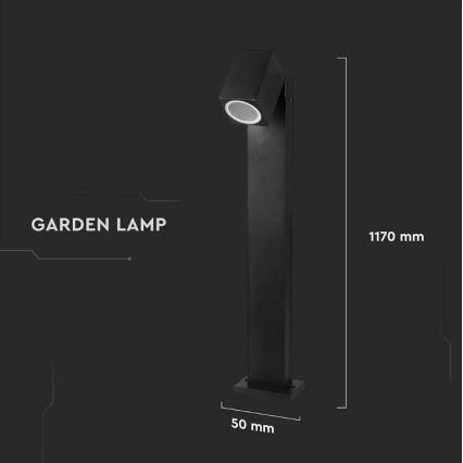 Lauko lempa 1xGU10/35W/230V IP44