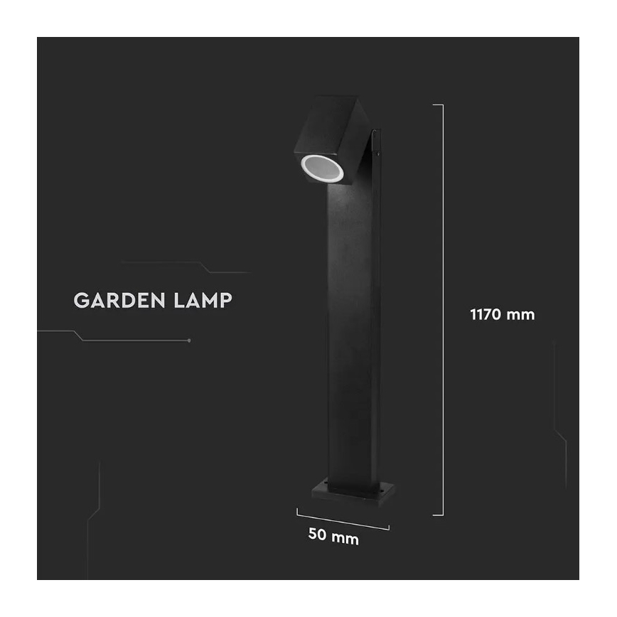 Lauko lempa 1xGU10/35W/230V IP44