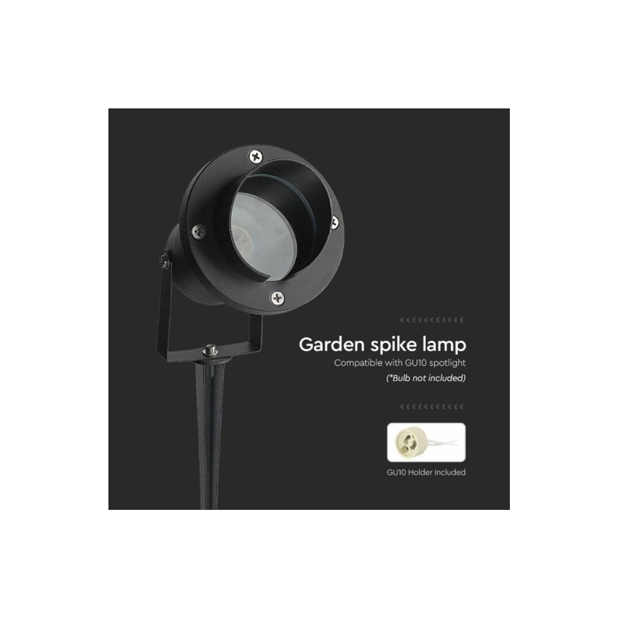 Lauko lempa 1xGU10/35W/230V IP65