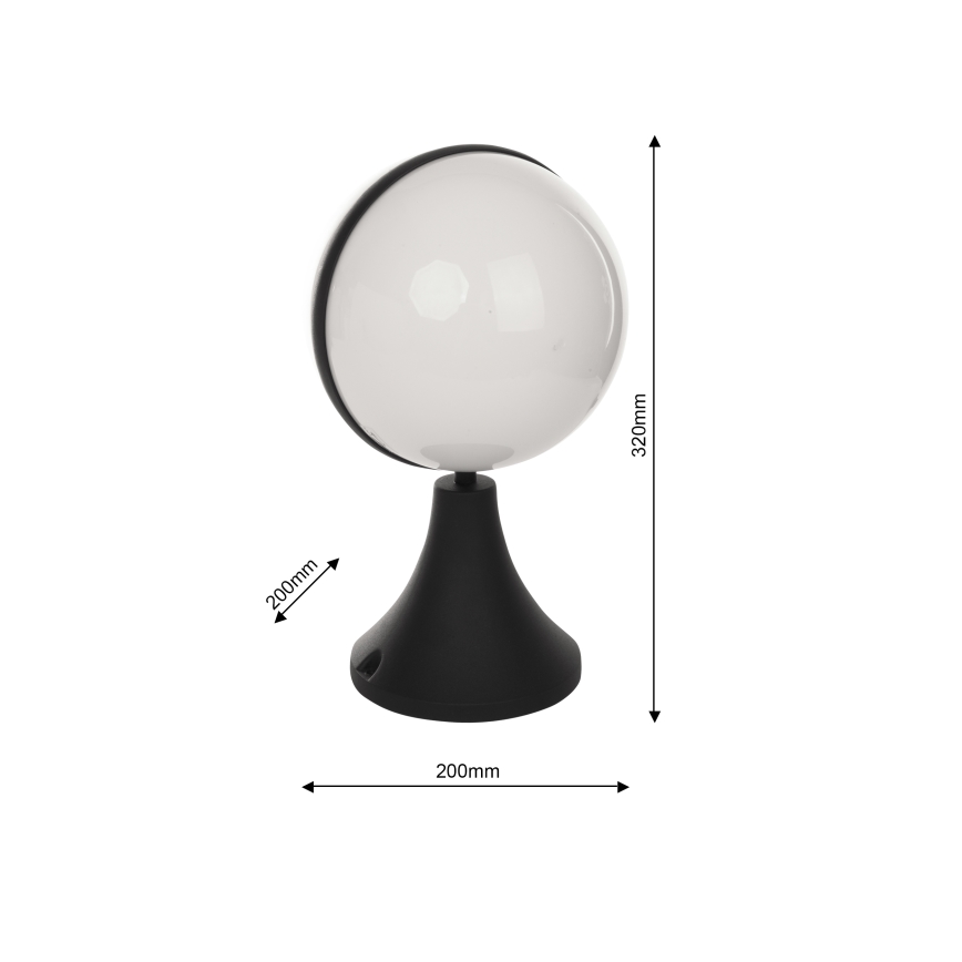 Lauko lempa CIRCULO 1xE27/40W/230V IP44