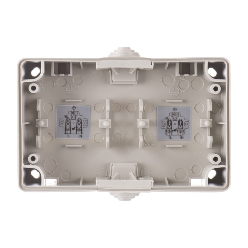 Lauko lizdas FRENCH 250V / 16A IP44 2Z