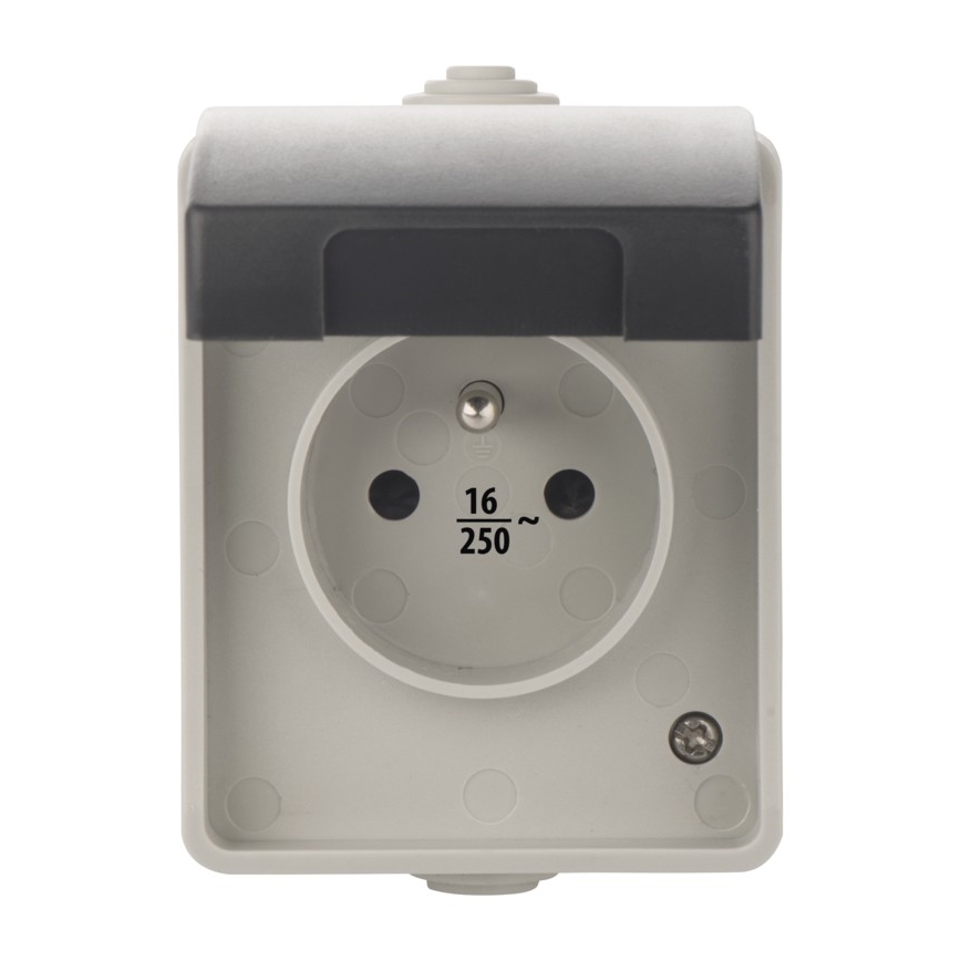 Lauko lizdas FRENCH 250V/16A IP54