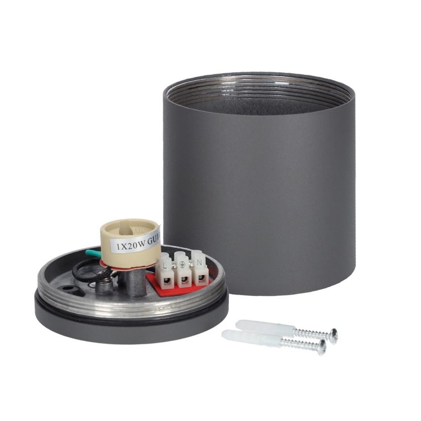 Lauko lubinis šviestuvas QUAZAR 1xGU10/20W/230V IP44
