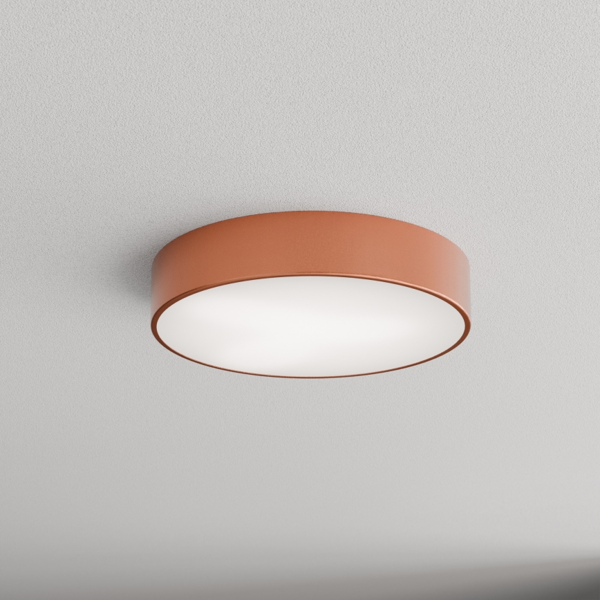 Lauko lubinis šviestuvas su jutikliu CLEO 3xE27/24W/230V d. 40 cm varis IP54