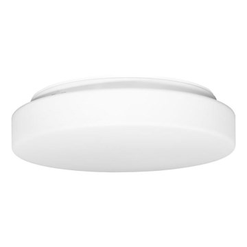 Lauko lubinis šviestuvas su jutikliu HECTOR 2xE27/60W/230V diametras 40 cm IP44 opalas balta