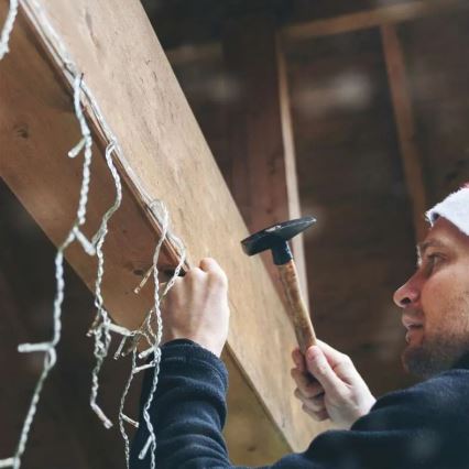 Lauko paskirstymo kabelis girliandų sujungimui, 0,5 m, IP44