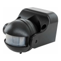 Lauko PIR judesio daviklis 1200W/230V IP44 juodas