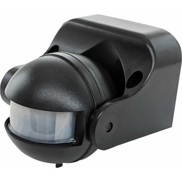 Lauko PIR judesio daviklis 1200W/230V IP44 juodas