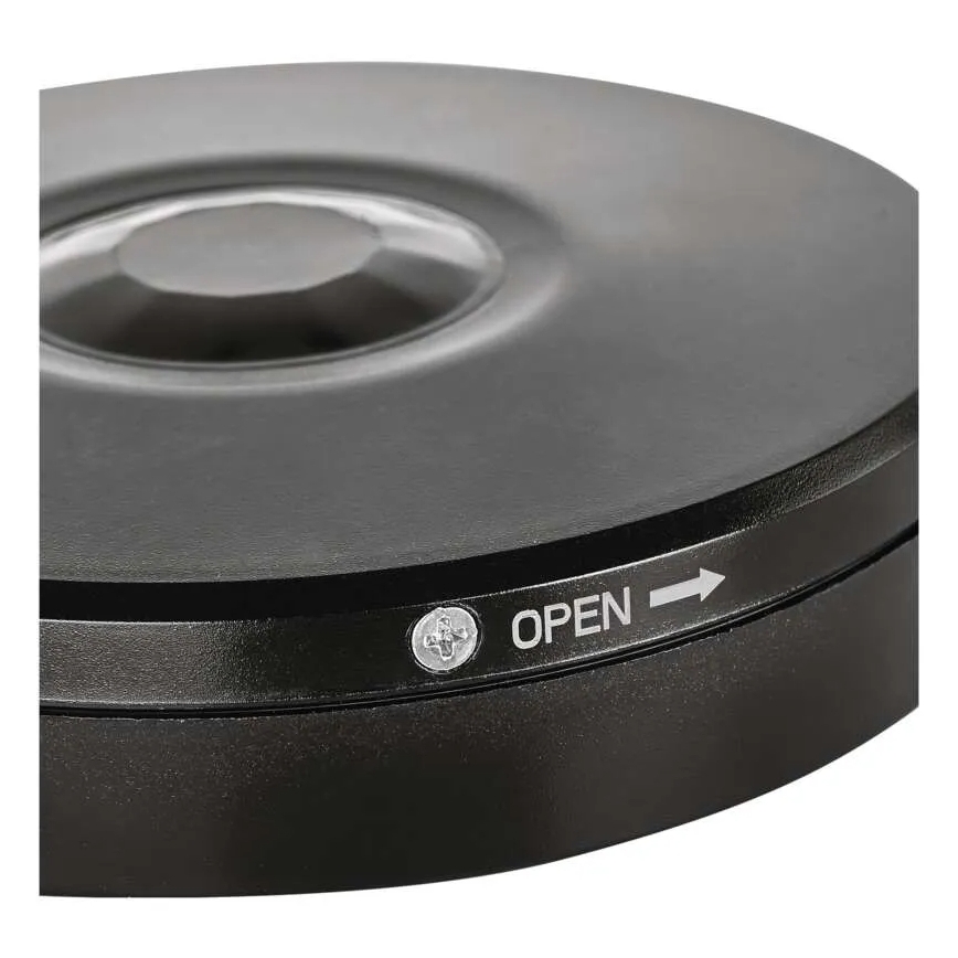 Lauko PIR judesio ir sutemos jutiklis 2000W/230V IP65 juodas