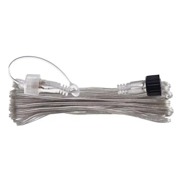 Lauko prailginimo laidas girliandoms, skaidrus, 10m, IP44