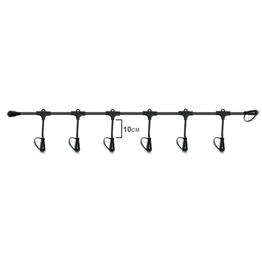 Lauko prijungimo kabelis EASY CONNECT 6 jungtys 2,8m IP67