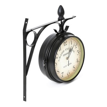 Lauko sieninis laikrodis 2xAA IP44