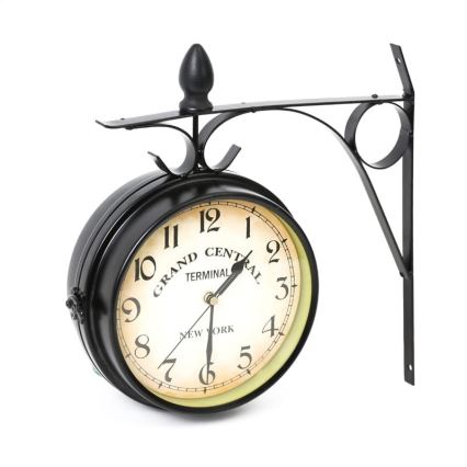 Lauko sieninis laikrodis 2xAA IP44