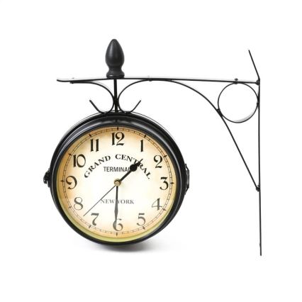 Lauko sieninis laikrodis 2xAA IP44