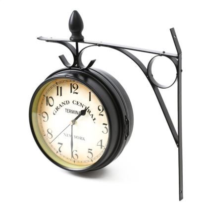 Lauko sieninis laikrodis 2xAA IP44