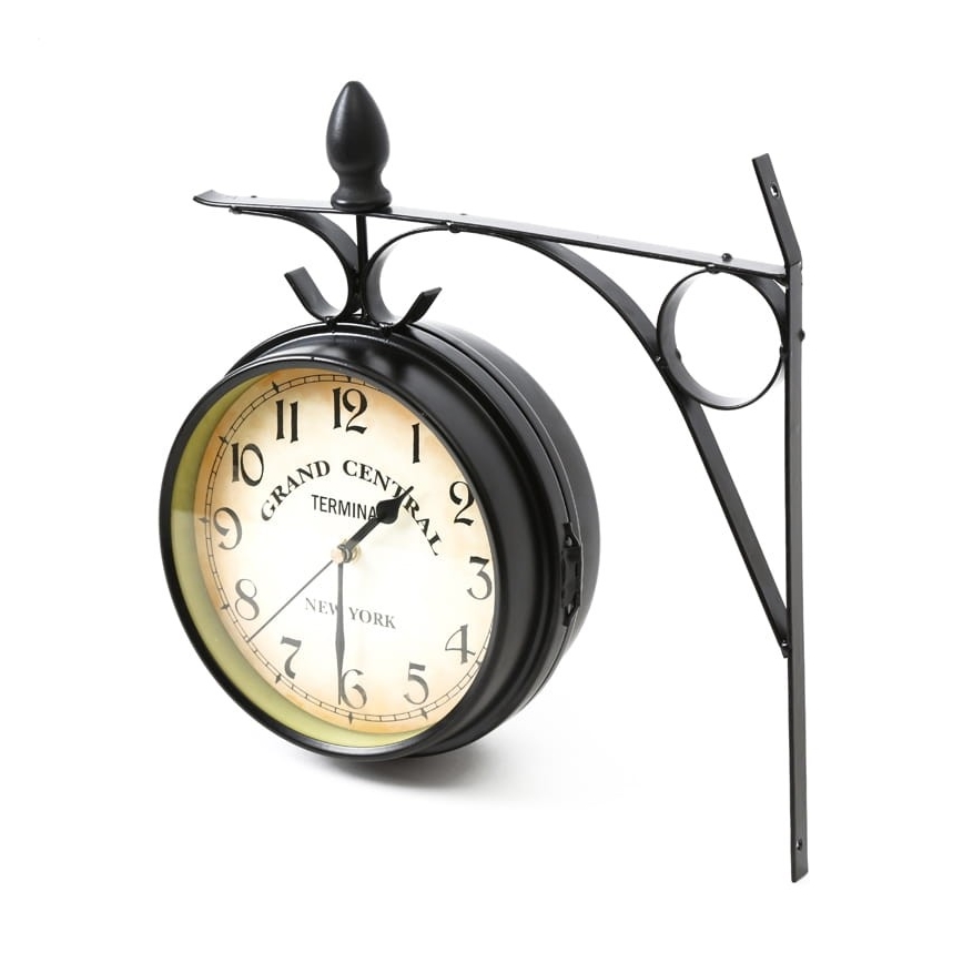 Lauko sieninis laikrodis 2xAA IP44