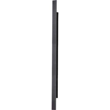 Lauko sieninis LED šviestuvas WOW LED/20W/230V 3000/4000/6000K 120 cm IP54 juoda
