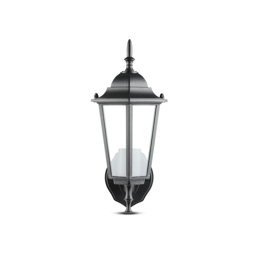 Lauko sieninis šviestuvas 1xE27/40W/230V IP44 juoda