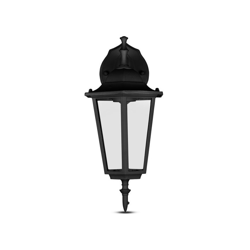 Lauko sieninis šviestuvas 1xE27/40W/230V IP44 juoda