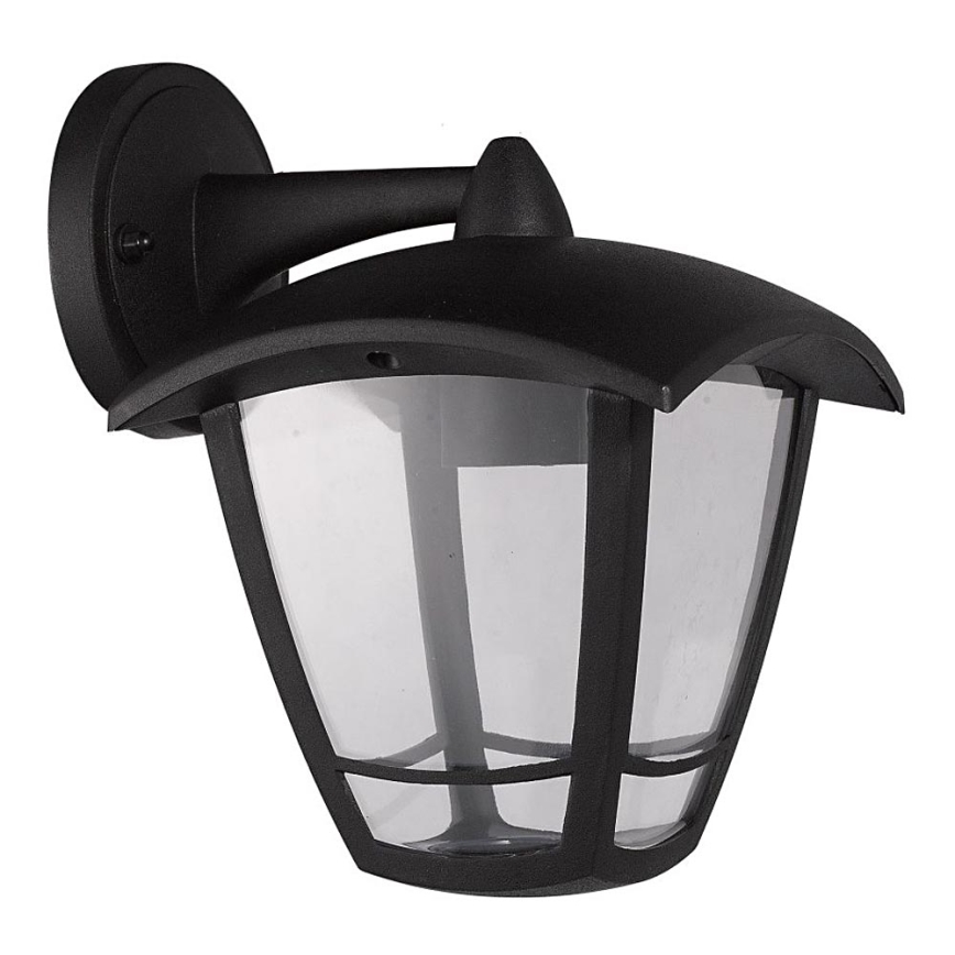 Lauko sieninis šviestuvas 1xE27/42W/230V IP44 juoda