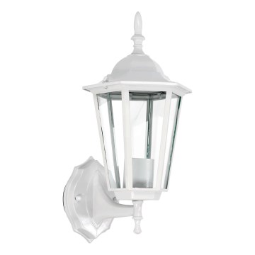 Lauko sieninis šviestuvas 1xE27/60W/230V IP44 balta