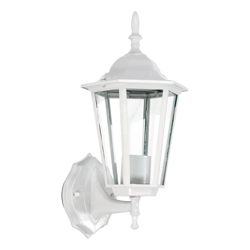 Lauko sieninis šviestuvas 1xE27/60W/230V IP44 balta