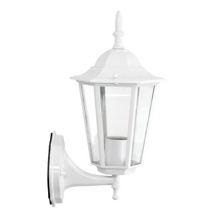 Lauko sieninis šviestuvas 1xE27/60W/230V IP44 balta