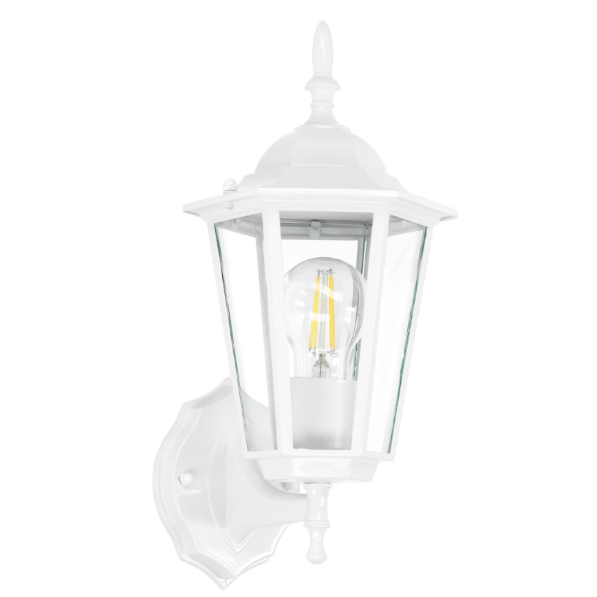Lauko sieninis šviestuvas 1xE27/60W/230V IP44 balta