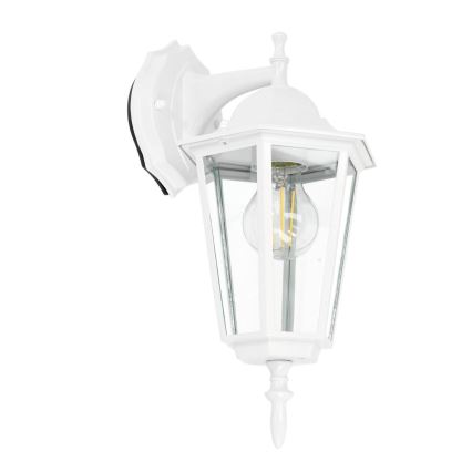 Lauko sieninis šviestuvas 1xE27/60W/230V IP44 balta