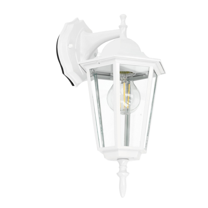 Lauko sieninis šviestuvas 1xE27/60W/230V IP44 balta