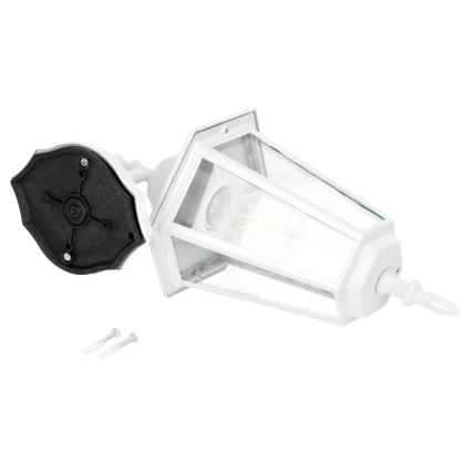 Lauko sieninis šviestuvas 1xE27/60W/230V IP44 balta