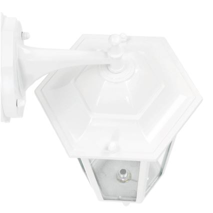 Lauko sieninis šviestuvas 1xE27/60W/230V IP44 balta