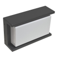 Lauko sieninis šviestuvas ARAGO 1xE27/60W/230V IP54 antracitas