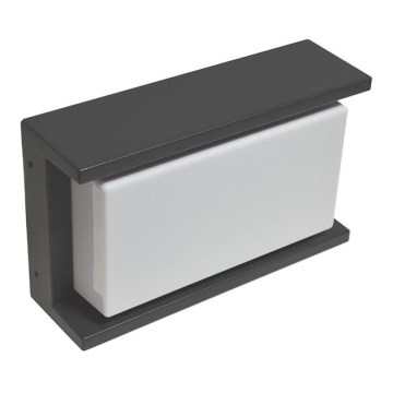 Lauko sieninis šviestuvas ARAGO 1xE27/60W/230V IP54 antracitas