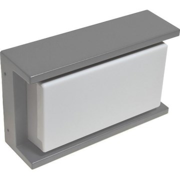 Lauko sieninis šviestuvas ARAGO 1xE27/60W/230V IP54 pilka