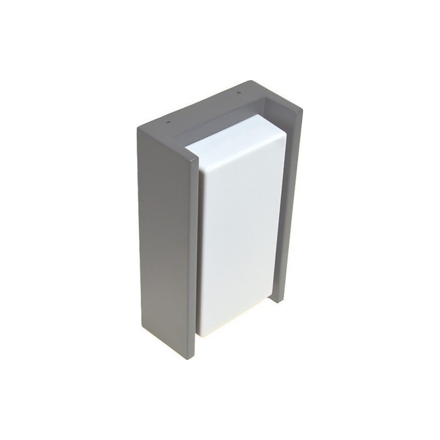 Lauko sieninis šviestuvas ARAGO 1xE27/60W/230V IP54 pilka