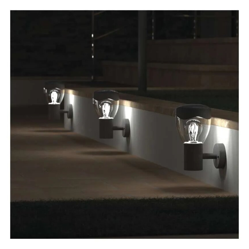 Lauko sieninis šviestuvas ARTEO 1xE27/15W/230V IP44