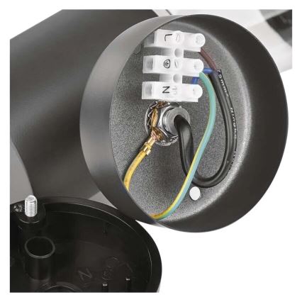 Lauko sieninis šviestuvas ARTEO 1xE27/15W/230V IP44