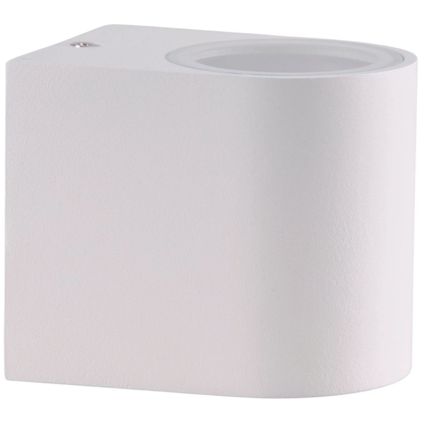 Lauko sieninis šviestuvas BOSTON 1xGU10/10W/230V IP44 balta