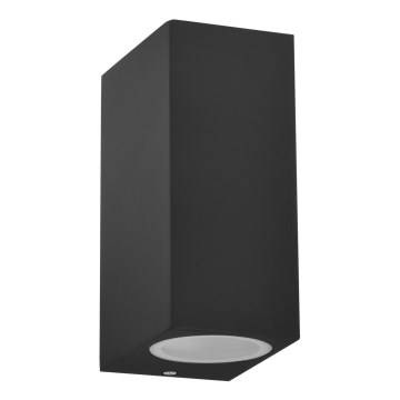 Lauko sieninis šviestuvas BOSTON 2xGU10/10W/230V antracitas