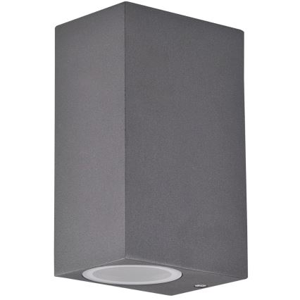 Lauko sieninis šviestuvas BOSTON 2xGU10/10W/230V antracitas