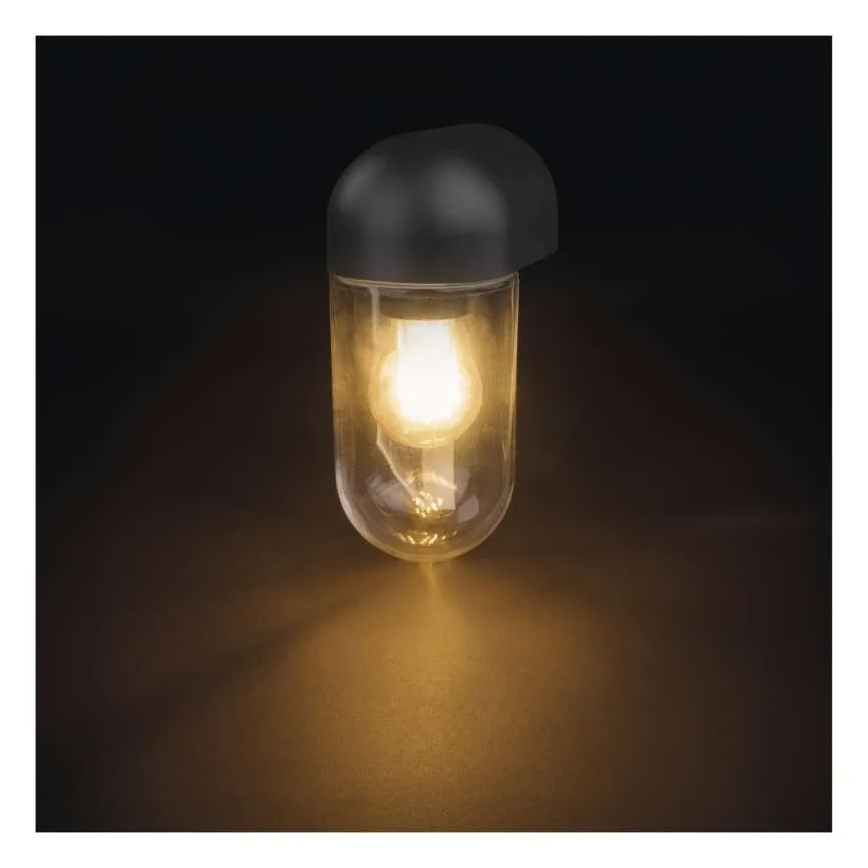 Lauko sieninis šviestuvas CASSIA 1xE27/15W/230V IP44