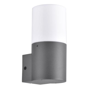Lauko sieninis šviestuvas DALLAS 1xE27/12W/230V IP44 antracitas