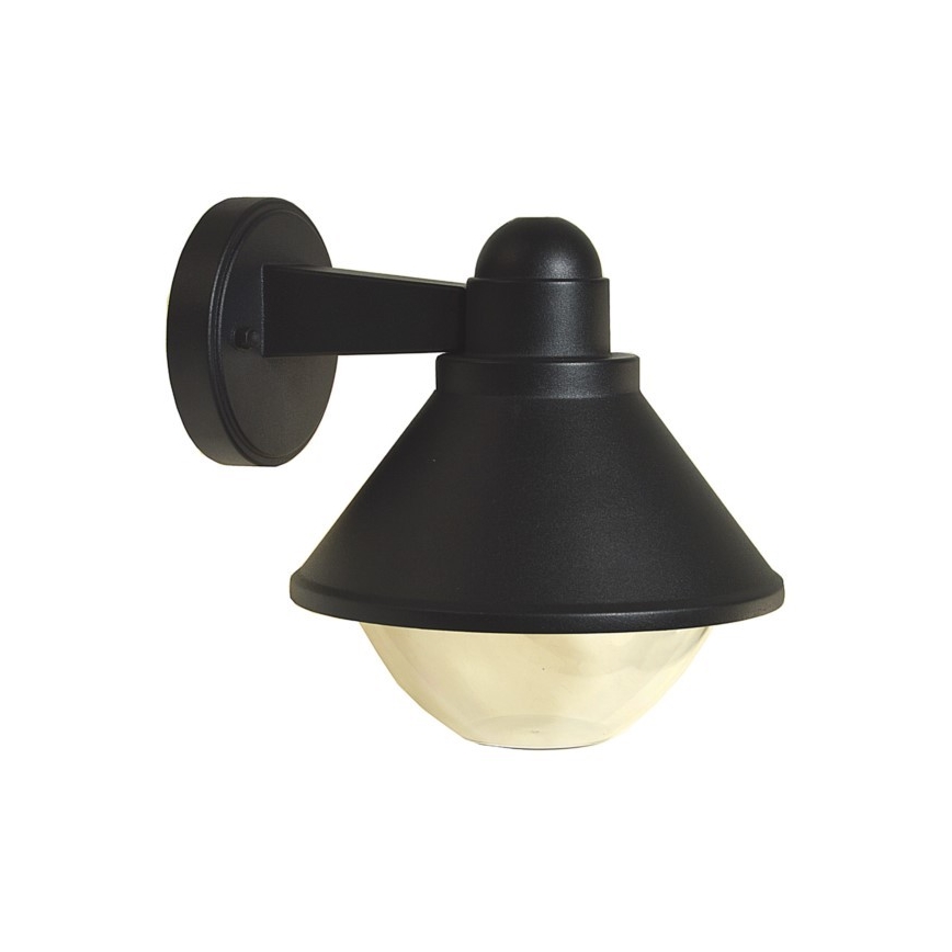 Lauko sieninis šviestuvas ELGIN 1xE27/60W/230V IP44 juoda